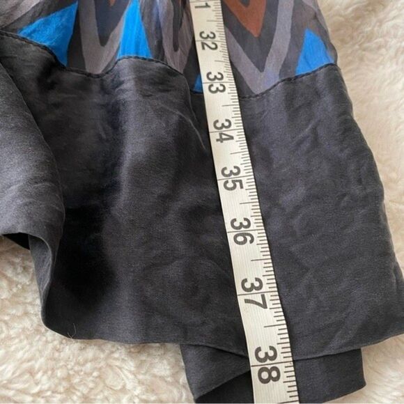 ZARA 100% Silk Cocktail Dress V Neck Sleeveless Women’s Cocktail Dress Mini Smal - Picture 6 of 14